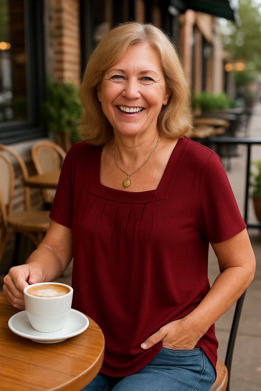 Hine - Plisirana udobna majica