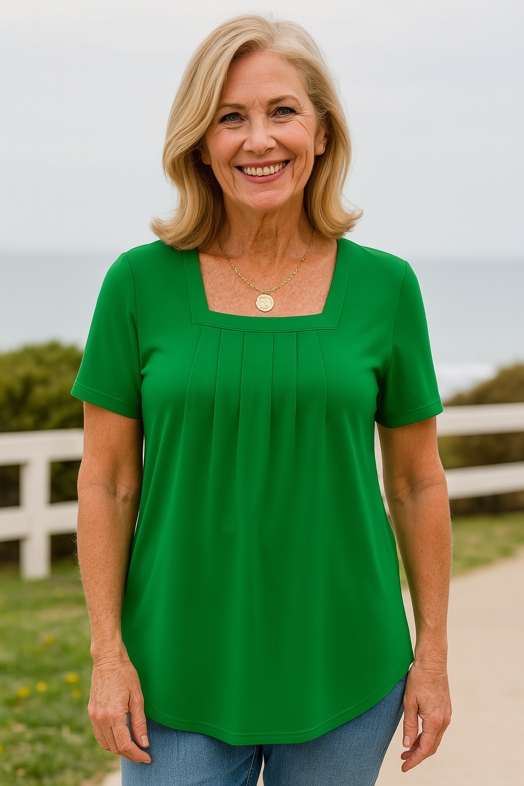 Hine - Plisirana udobna majica